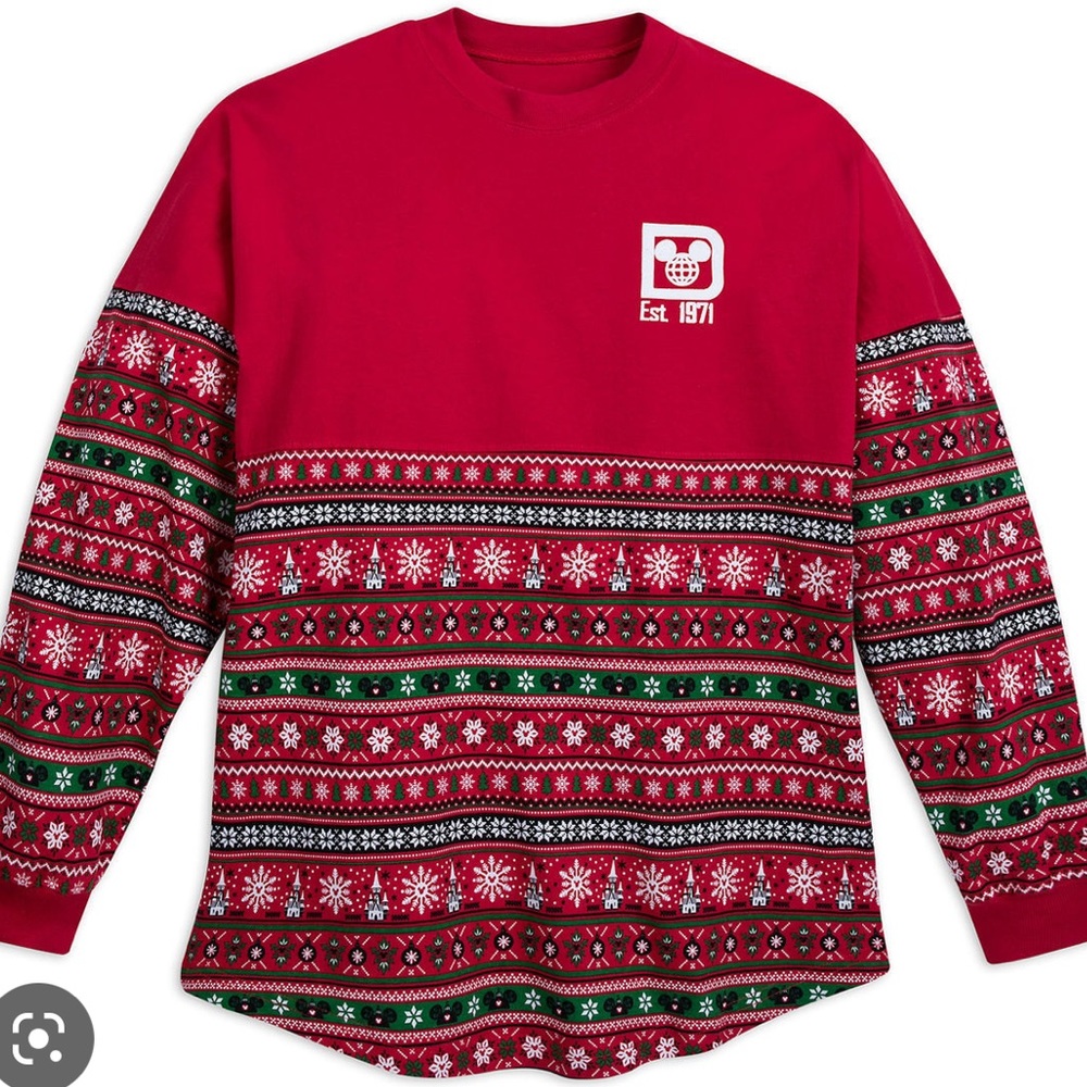 Walt Disney World Christmas Spirit Jersey small